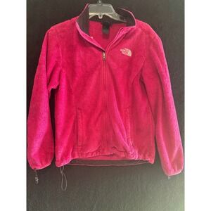 The North Face Fleece Jacket Full Zip Soft Warm Comfy Pink Women's‎ M
